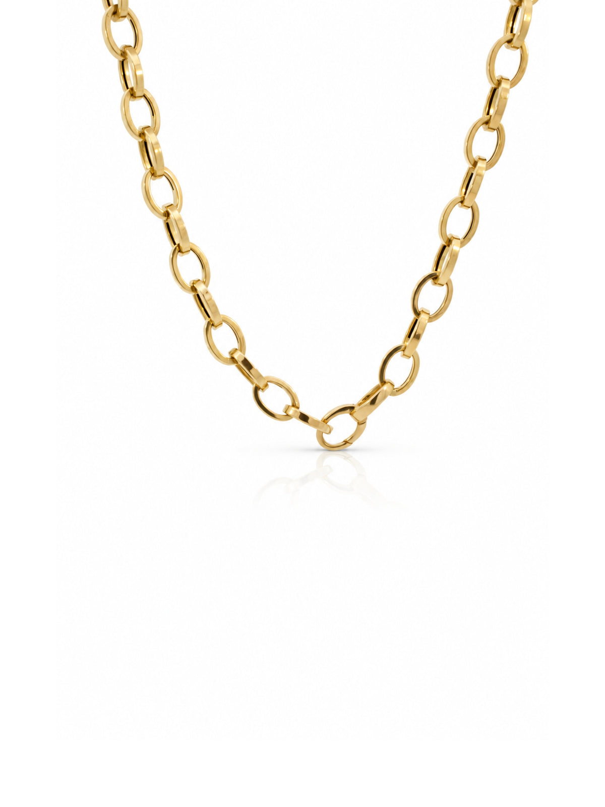 Chloe Lariat Connector Chain 14K