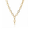 Chloe Lariat Connector Chain 14K