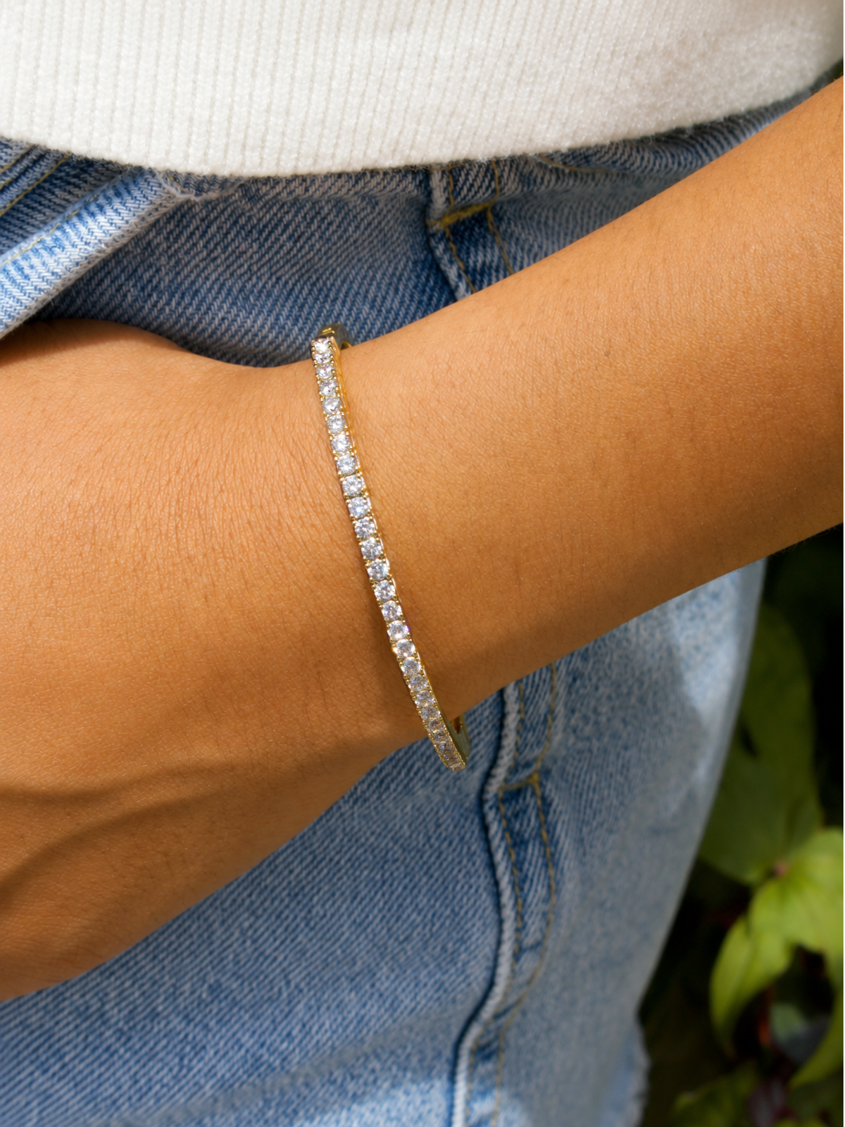 Classic CZ Bangle