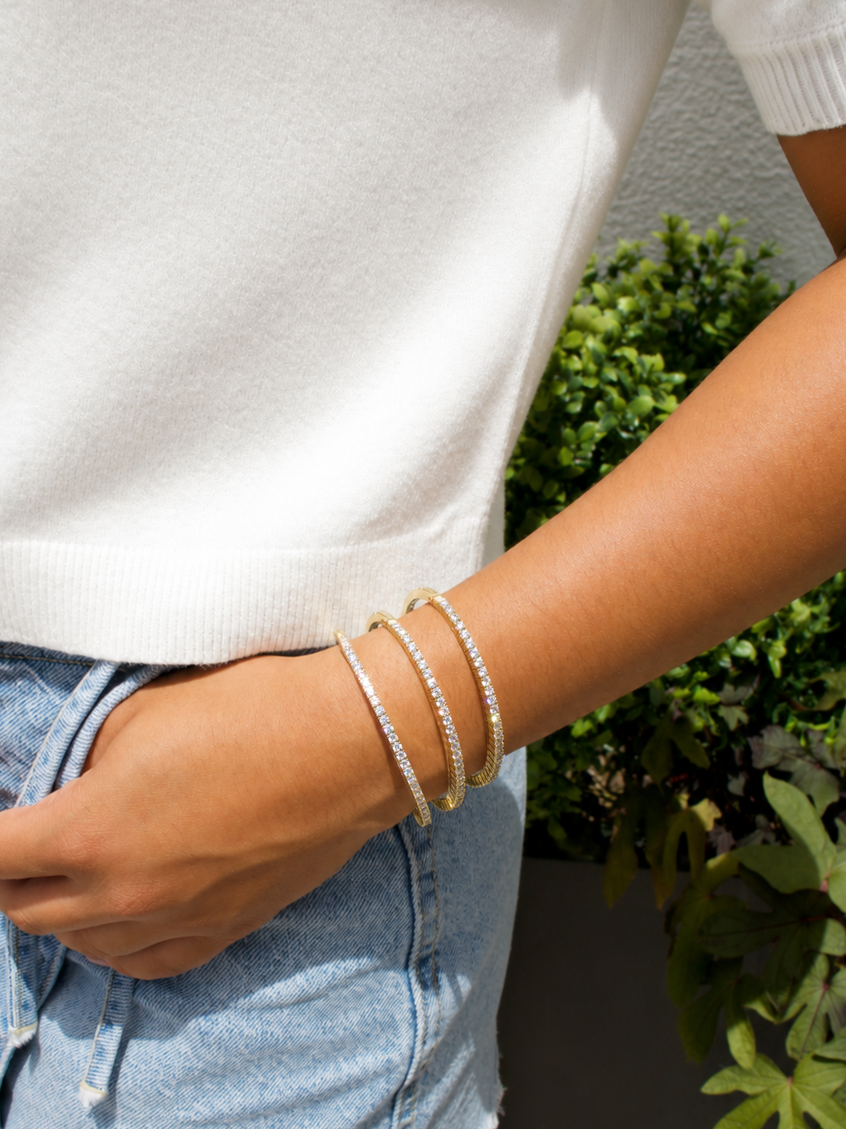 Classic CZ Bangle