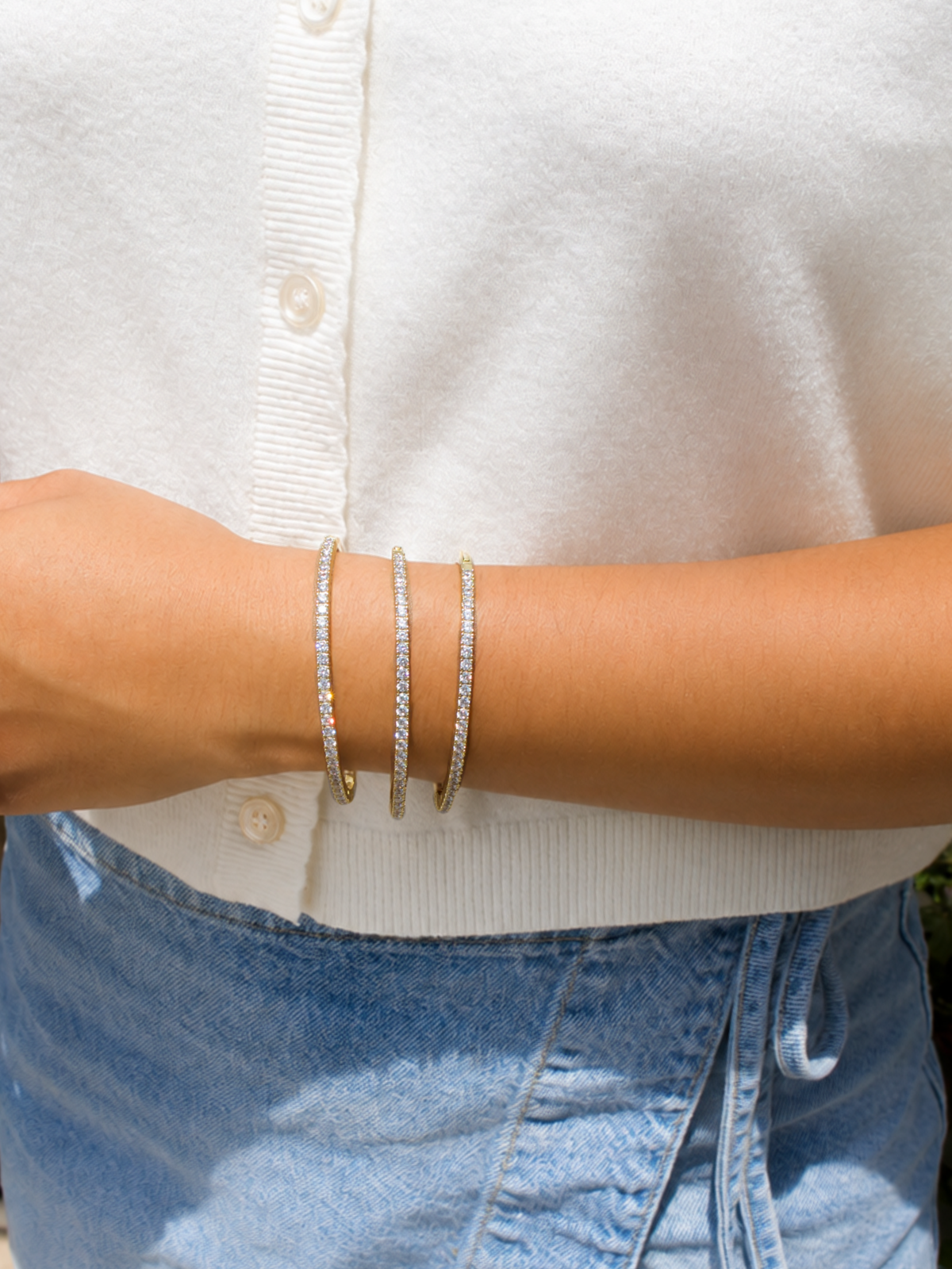 Classic CZ Bangle