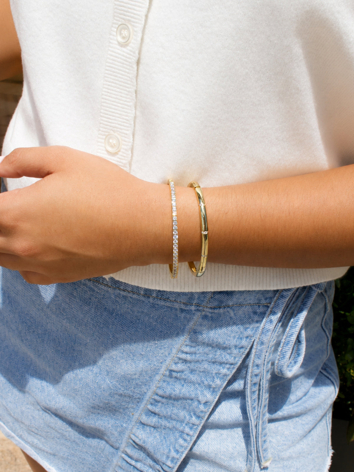 Classic CZ Bangle
