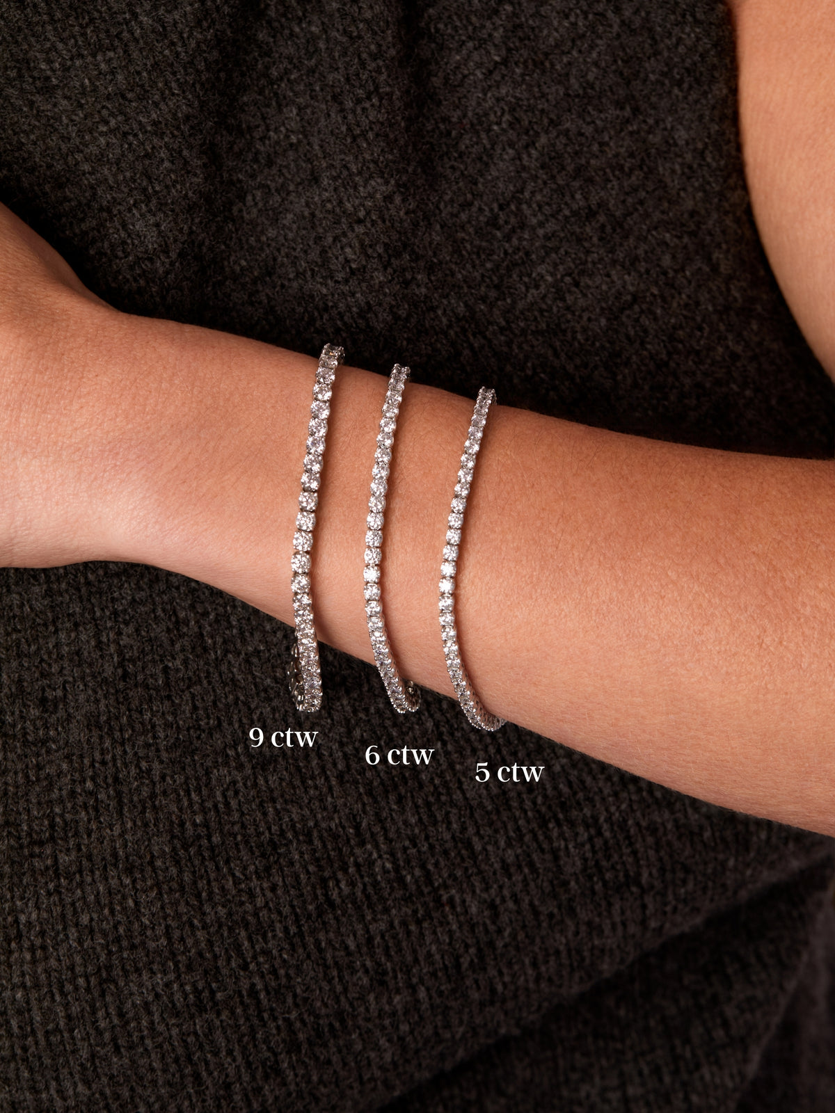 Diamond Tennis Bracelet 14K