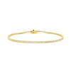 Dainty Diamond Tennis Bracelet 14K