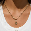 Dawn Diamond Disc Charm 14K