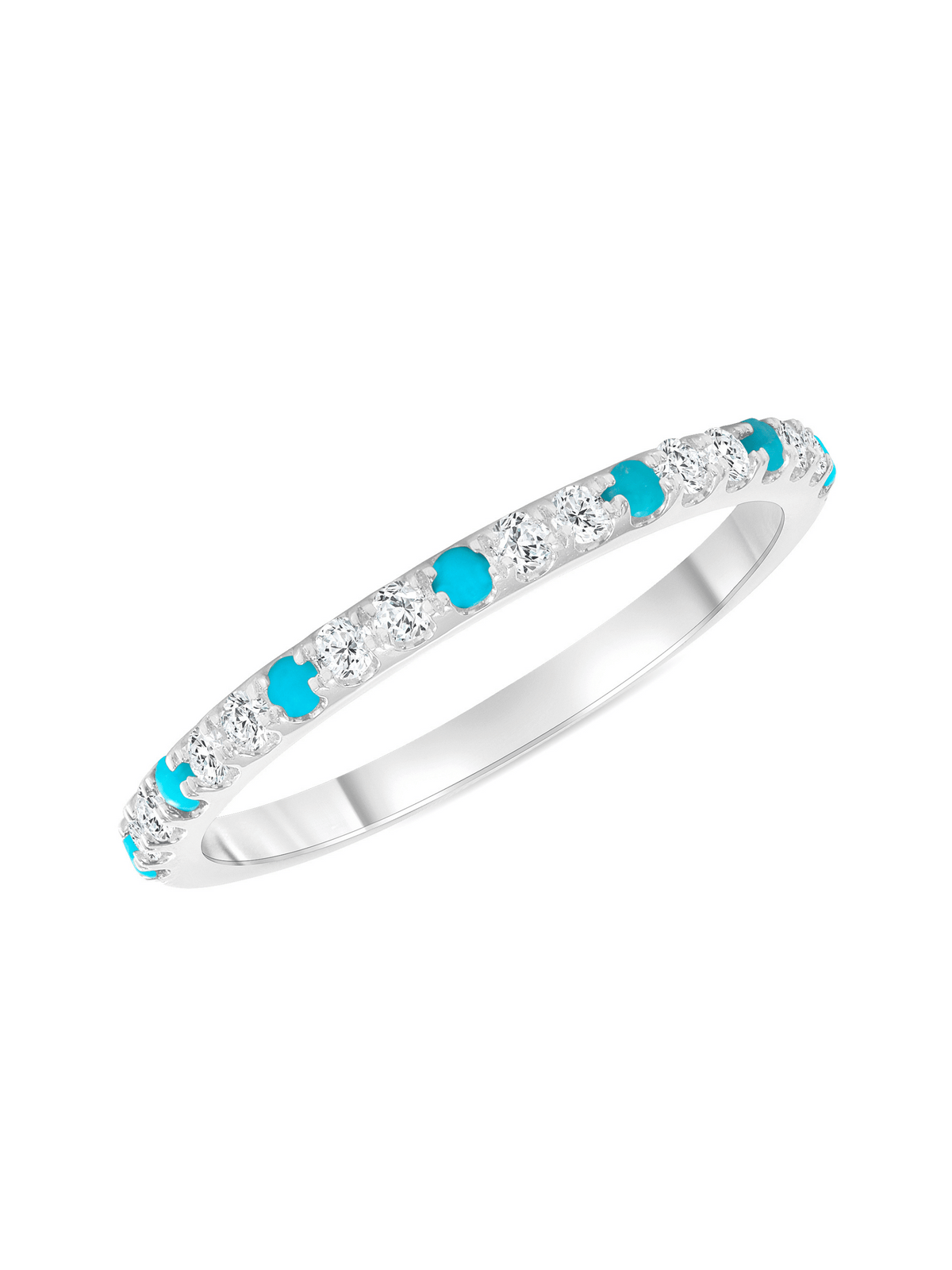 Birthstone Ring - December Turquoise 14K