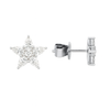 Madison Diamond Star Stud Earrings 14K