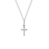 Diana Diamond Cross Necklace - 18K