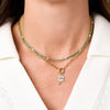 Four Leaf Clover Diamond Charm 14K