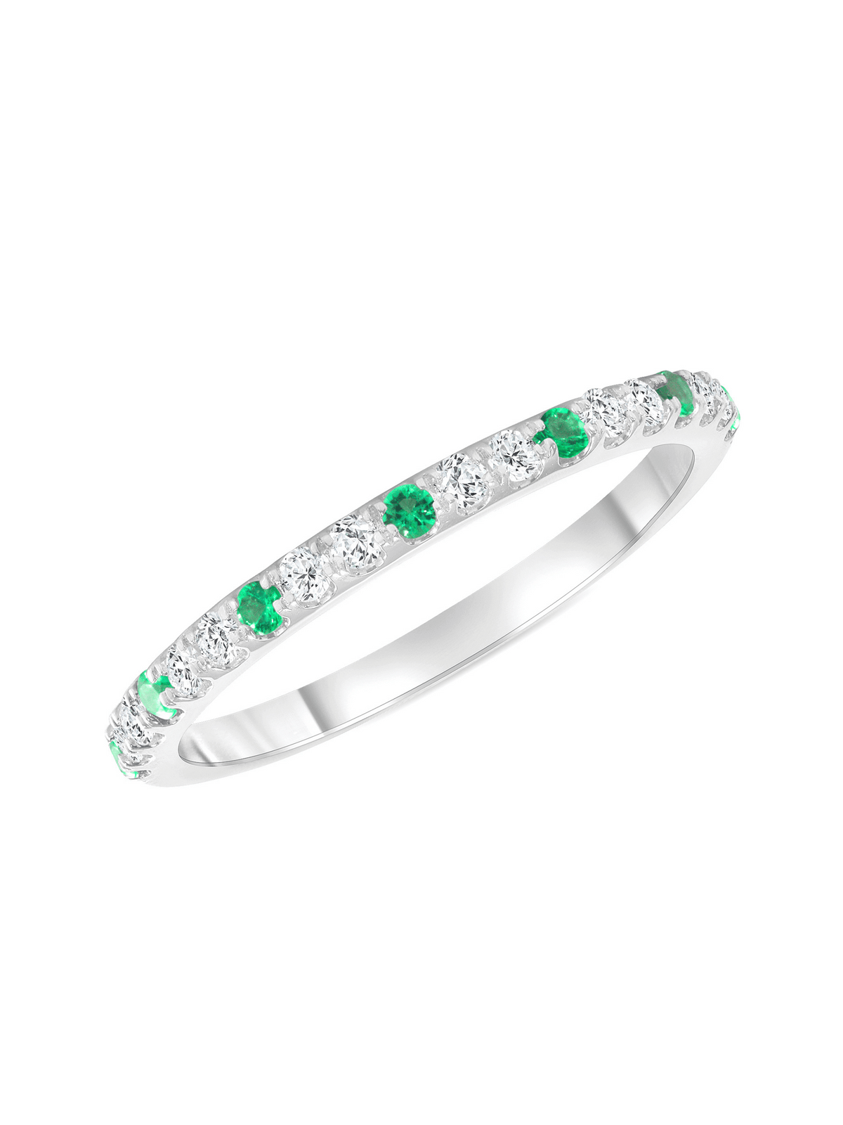 Birthstone Ring - May Emerald 14K