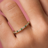 Birthstone Ring - May Emerald 14K