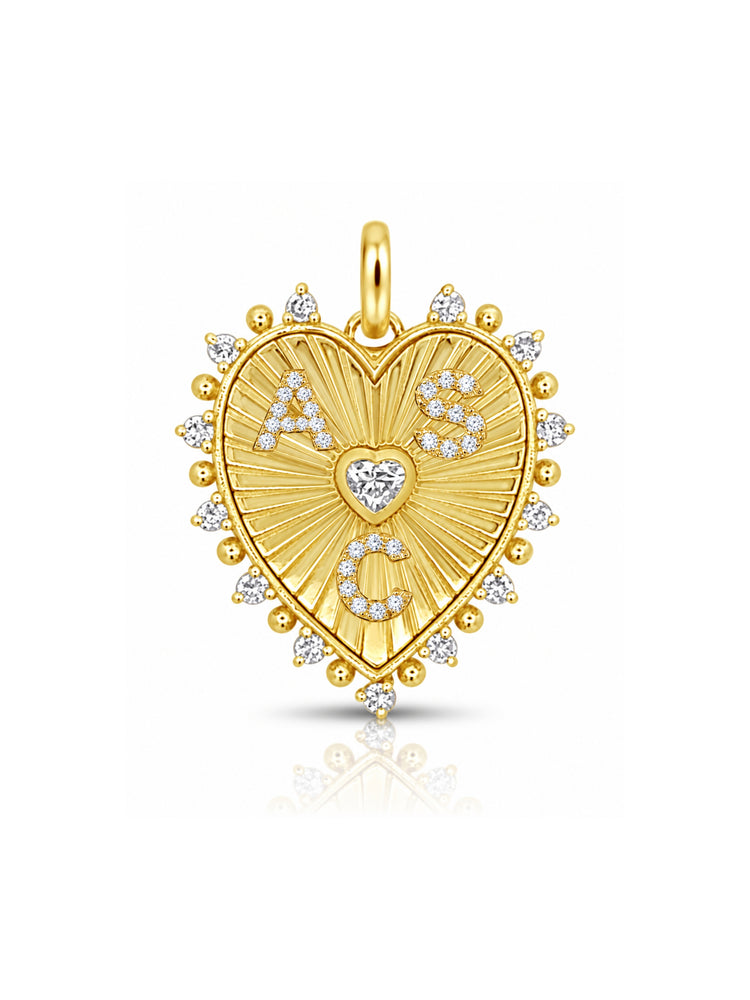The Family Heart Pendant 14K