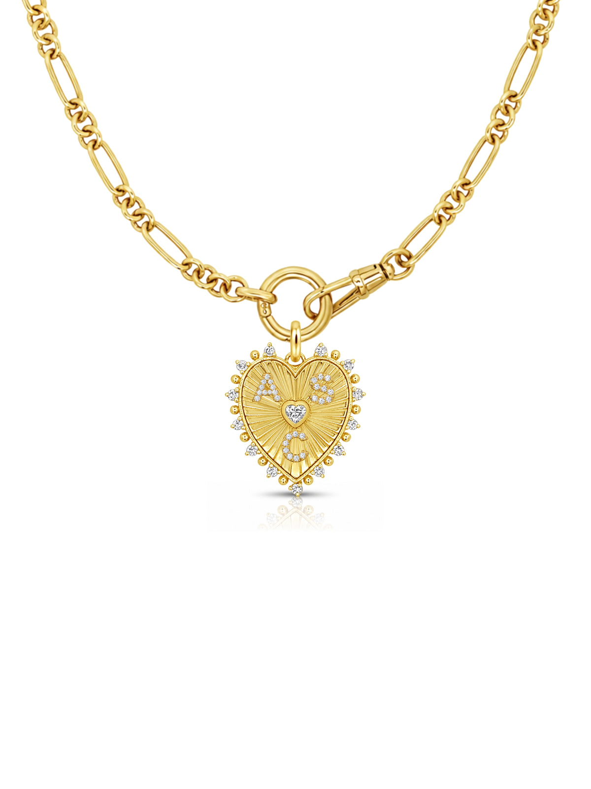 The Family Heart Pendant 14K