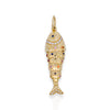 Faye Fish Charm 14K