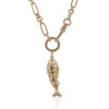 Faye Fish Charm 14K