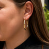 Finley Flat Hoop Earrings