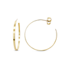 Finley Flat Hoop Earrings