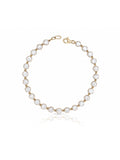 Image of: Gia Georgian Claw Diamond Bracelet 14K