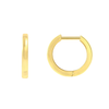 Gold Huggie Earrings 14K