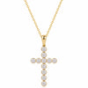 Grace Diamond Cross Necklace 14K