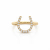 Harlow Horseshoe Diamond Ring 14K