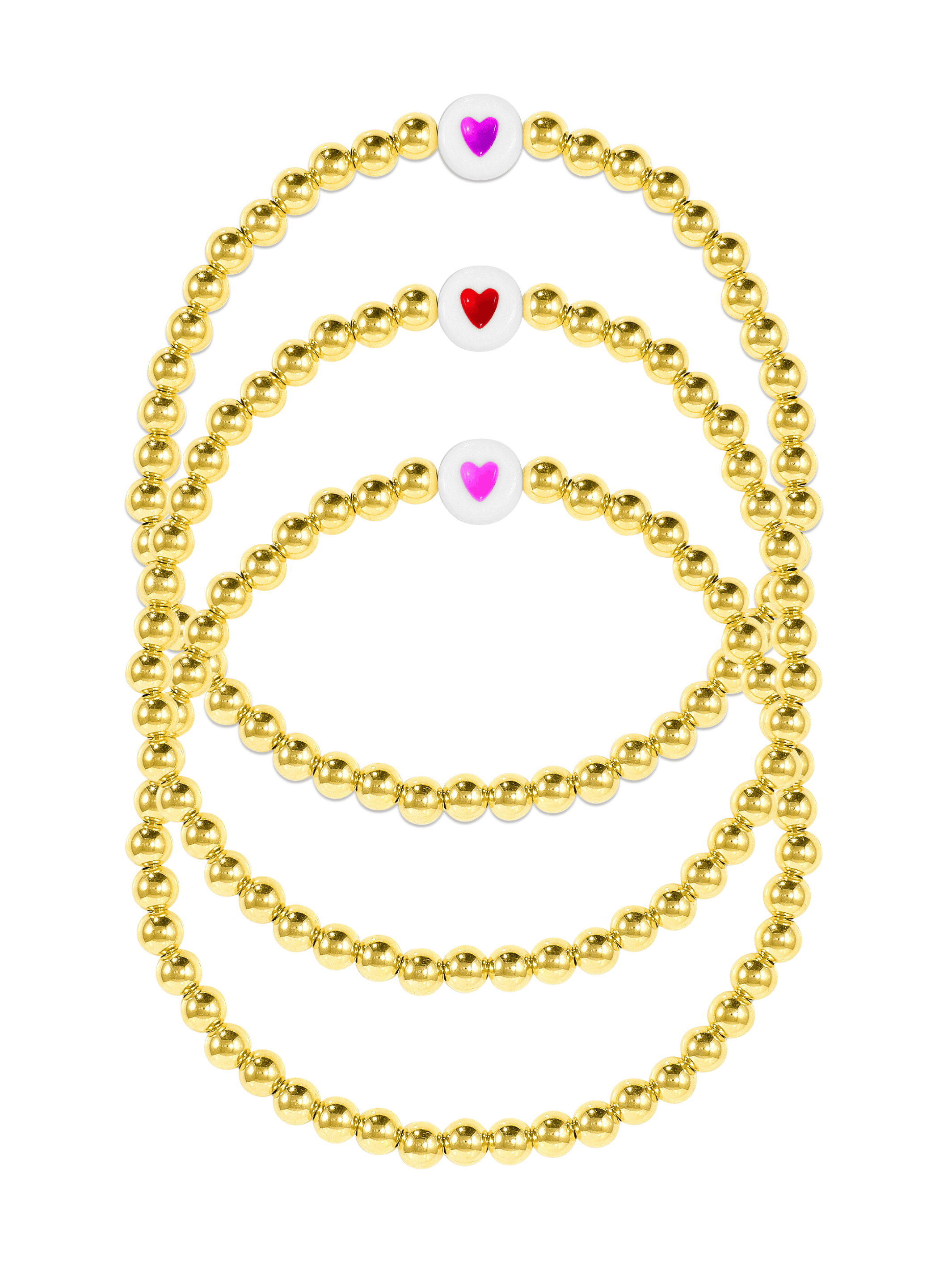 Kid Heart Stretch Bracelet