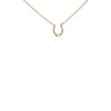 Heidi Horseshoe Diamond Necklace 14K