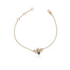 Honey Bee Diamond Bracelet 14K