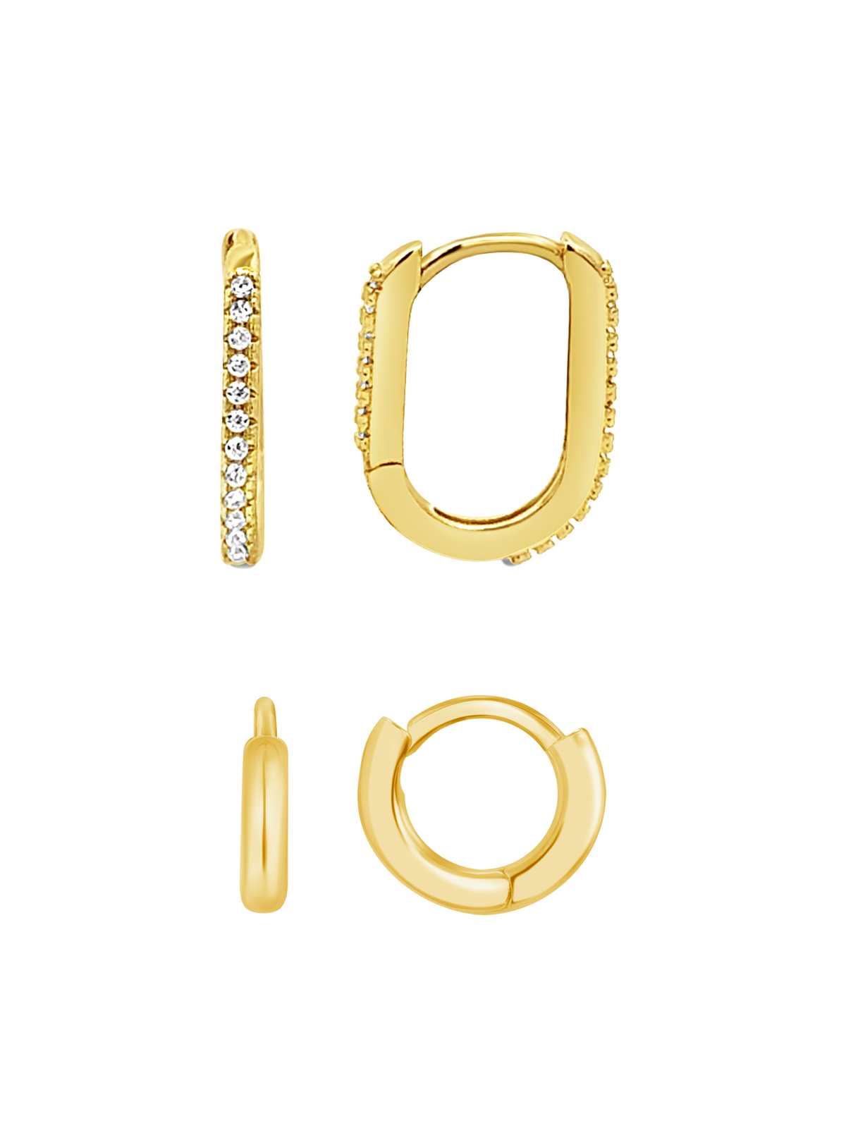 The Perfect Pair Huggie Earring Set