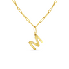 Goldie Initial Pendant Necklace