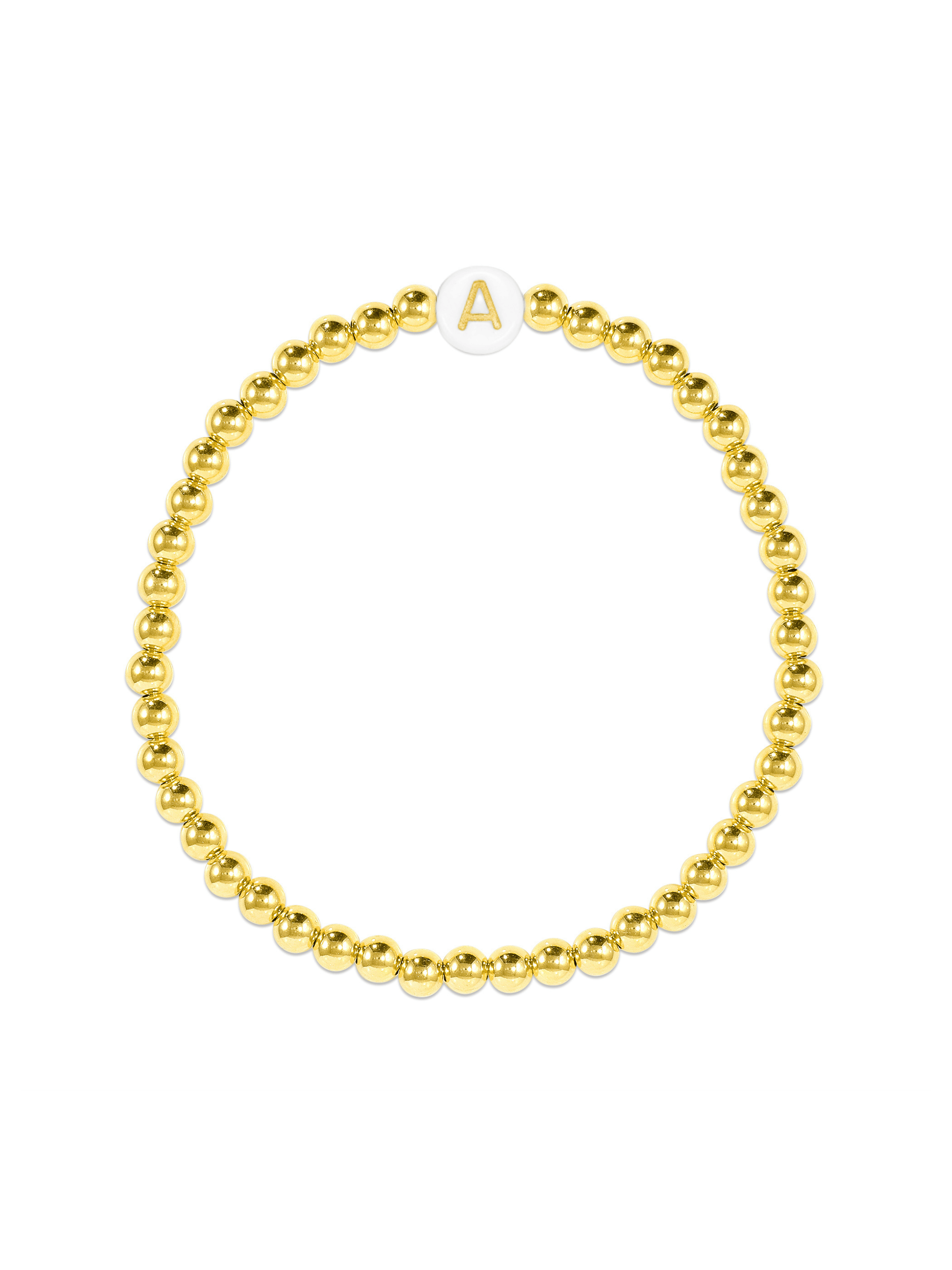 Kid Initial Everyday Stretch Bracelet