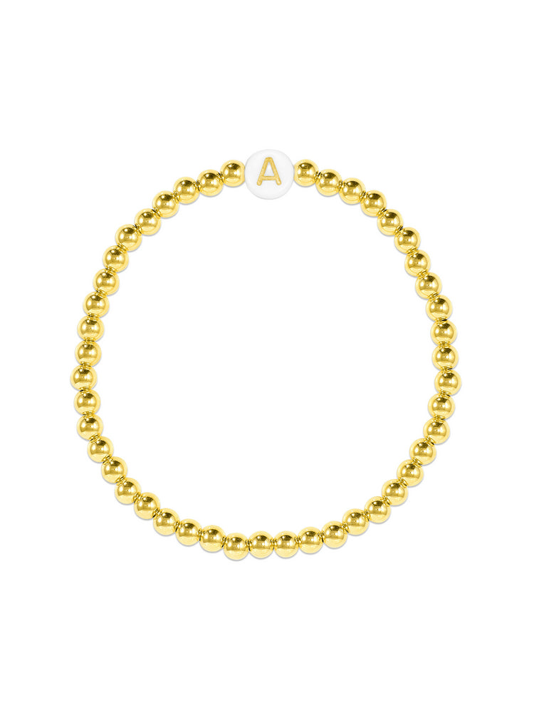 Kid Initial Everyday Stretch Bracelet