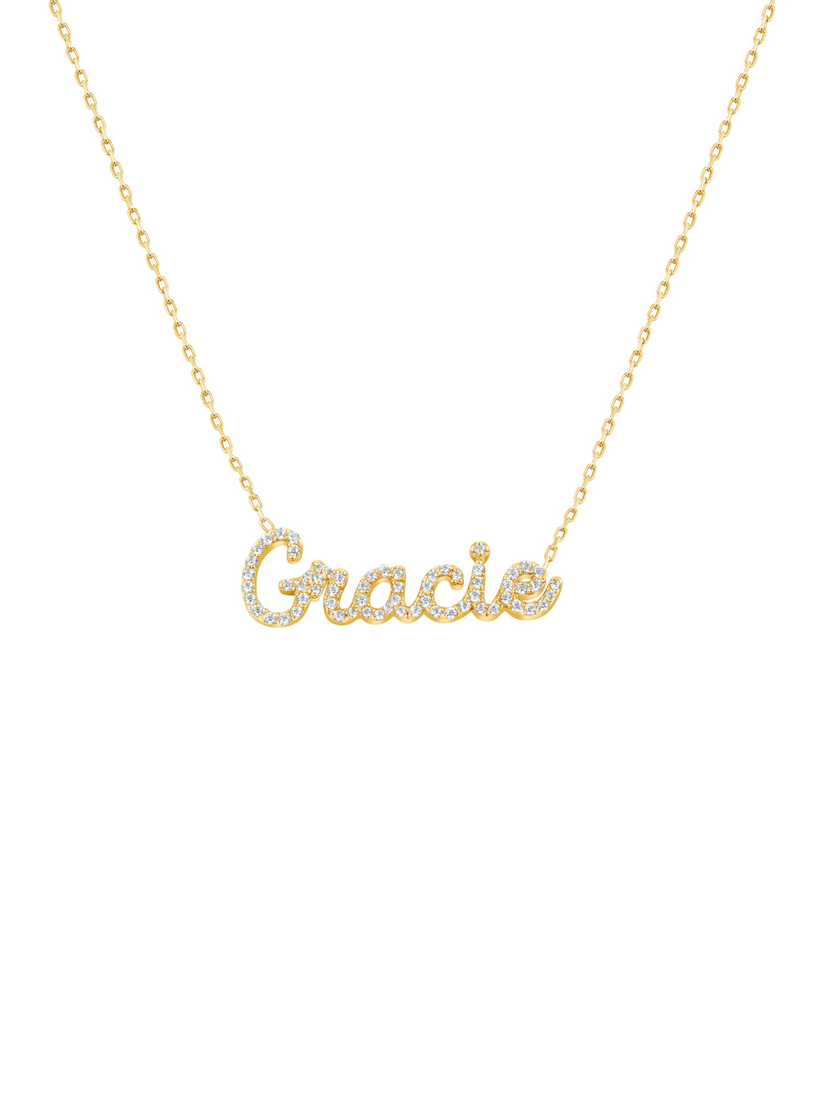 CZ Name Necklace