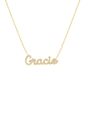 CZ Name Necklace
