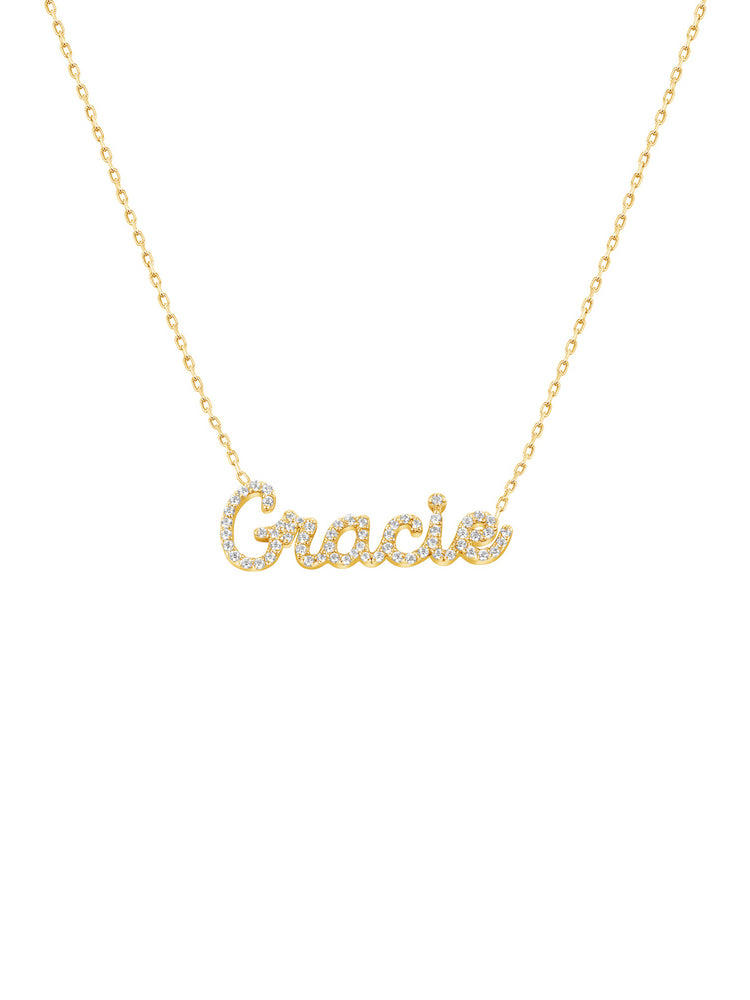 CZ Name Necklace