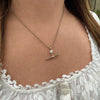 Kristin Diamond Bar Necklace 14K