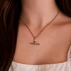 Kristin Diamond Bar Necklace 14K
