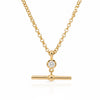 Kristin Diamond Bar Necklace 14K
