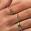 Merrick Emerald Ring 14K