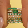 Merrick Emerald Ring 14K
