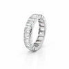Lab Diamond Bezel Eternity Band 14K
