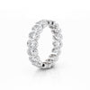 Lab Diamond Bezel Eternity Band 14K