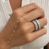 Lab Diamond Bezel Eternity Band 14K