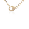 Lilah Diamond Lobster Clasp Necklace 14K