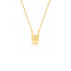 Longhorn Necklace 14K