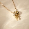 Lucy Bow Charm Necklace
