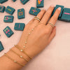 Mahj Diamond Hand Chain 14K