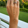 Mahj Diamond Hand Chain 14K