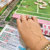 Mahj Diamond Hand Chain 14K