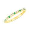 Birthstone Ring - May Emerald 14K